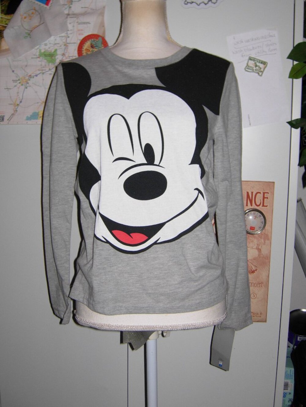 Disney Mickey Mouse Long Sleeve T-Shirt XS